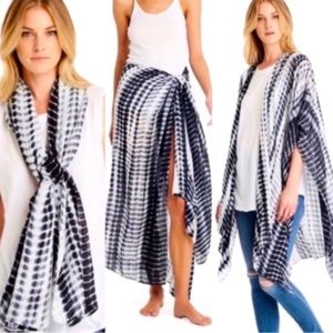 Boho Michael star tie dye, convertible, cover up